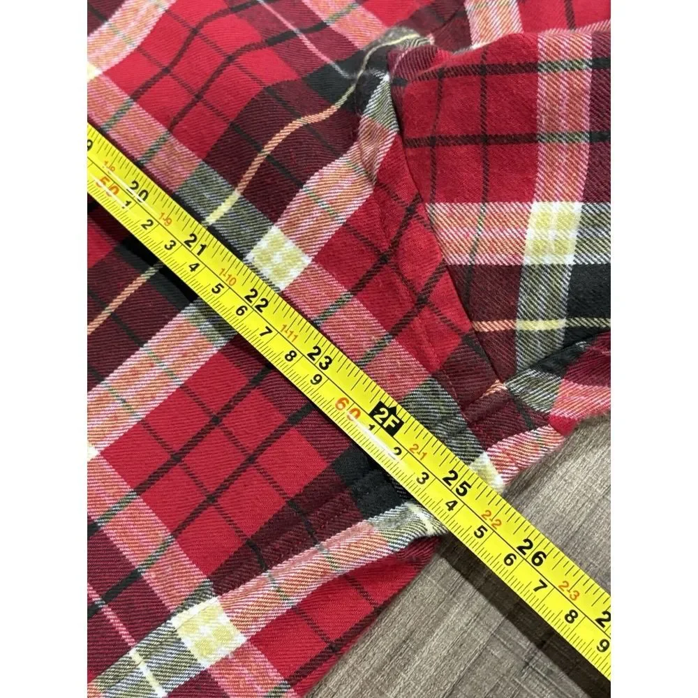 Ralph Lauren Classic Fit Size‎ XL Performance Flannel Men's Long Sleeve Plaid